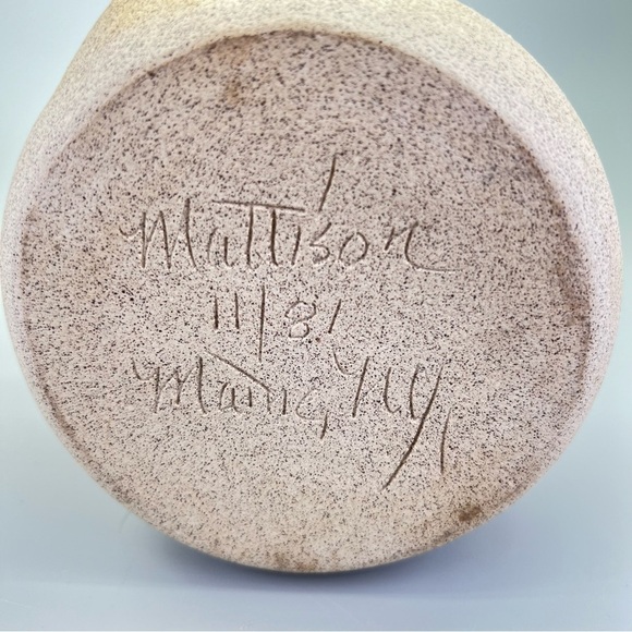 Vintage Mattison Pottery Pitcher - Picture 10 of 10